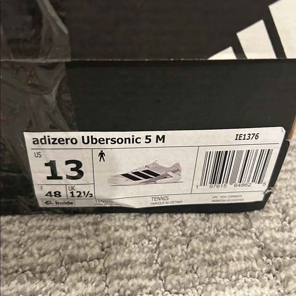adidas ADIZERO UBERSONIC 5 TENNIS SHOES 13